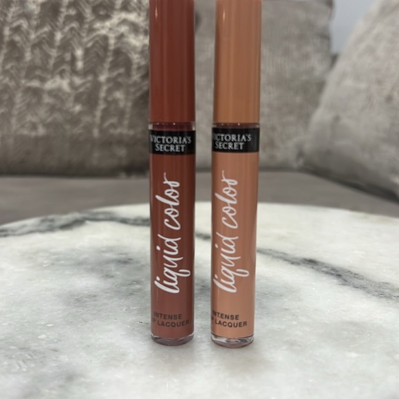 Victoria's Secret Liquid Color Lip Lacquer Set - Brown & Nude - Picture 2 of 5